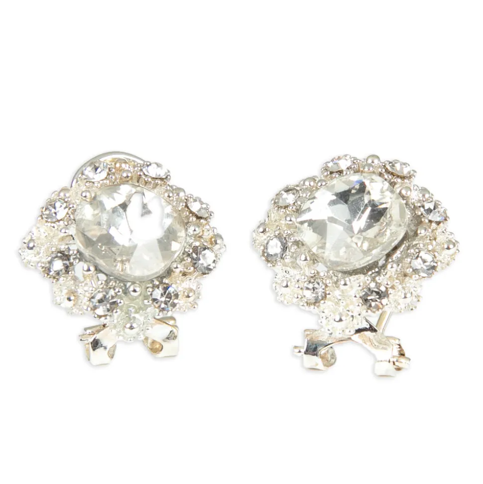 Clear Rhinestone Earring