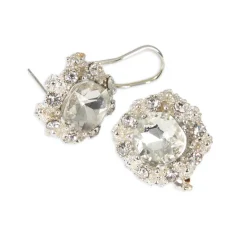 Clear Rhinestone Earring