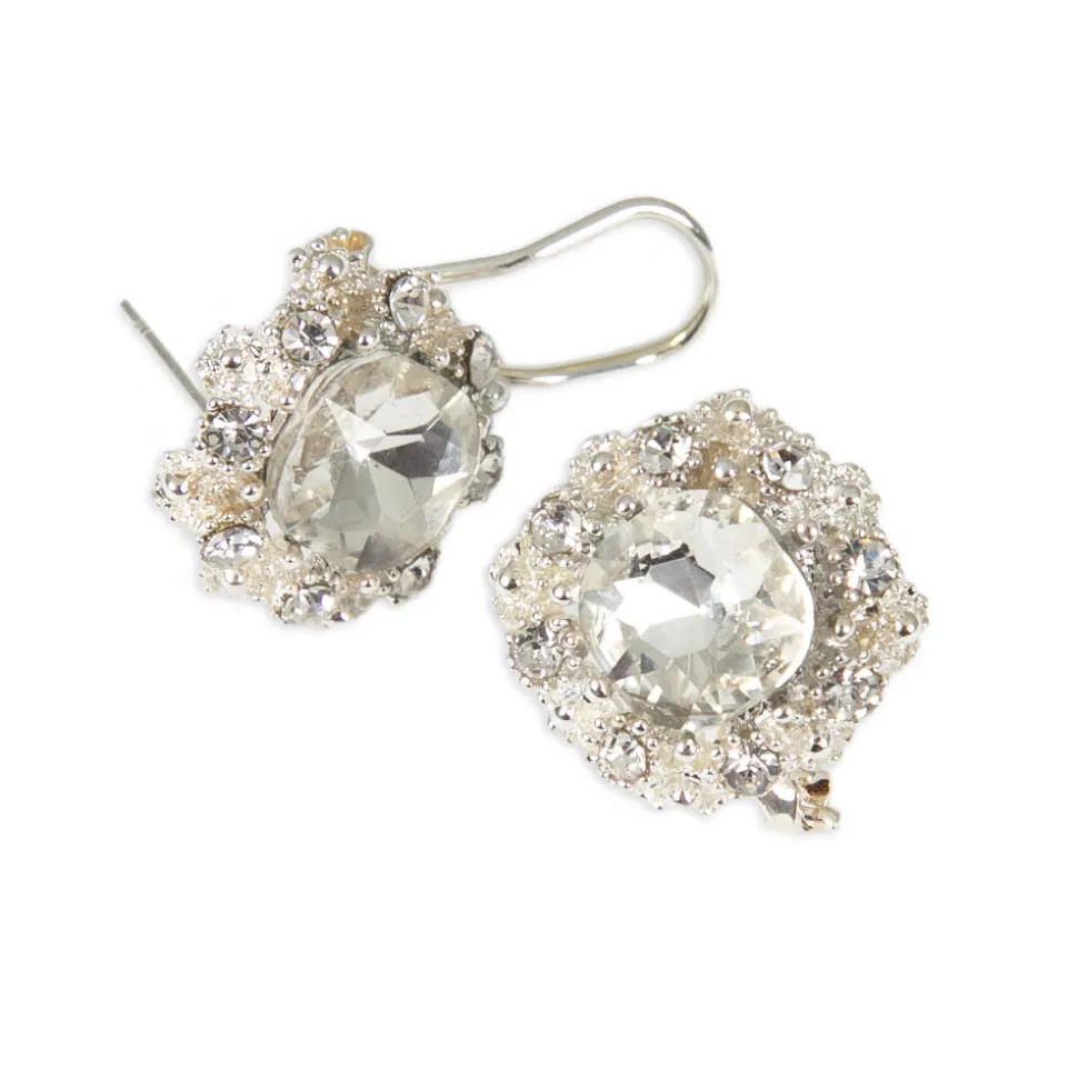 Clear Rhinestone Earring