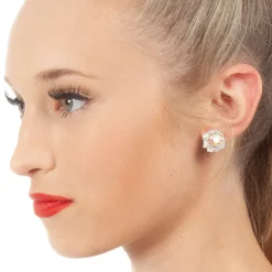 Clip AB Rhinestone Earring
