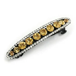 Colorado Topaz Rhinestone Hair Clip