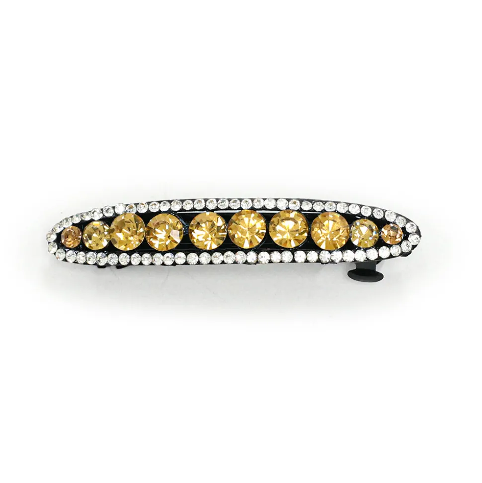 Colorado Topaz Rhinestone Hair Clip