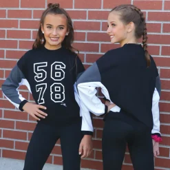 Colorblock Crewneck Sweatshirt