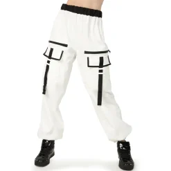 Contrast Cargo Pants
