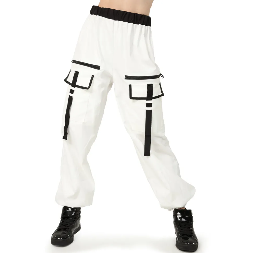 Contrast Cargo Pants