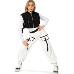 Contrast Cargo Pants