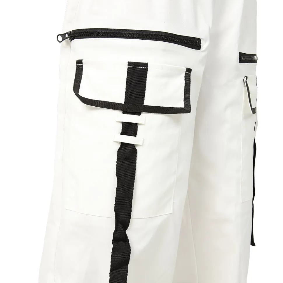 Contrast Cargo Pants