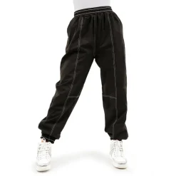 Contrast Stitch Elastic Joggers