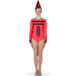 Crayon Long Sleeve Leotard