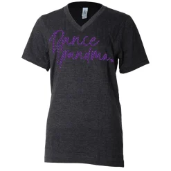 Dance Grandma Purple Cursive
