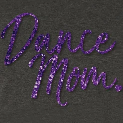 Dance Mom Purple Cursive