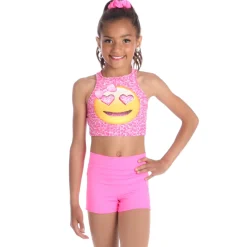 Emoji Crop Top