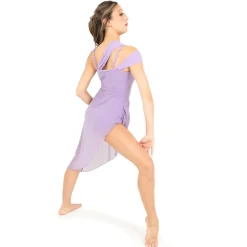 Flawless Gathered Mesh Lyrical Dress