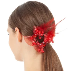 Flower Beaded Hair Pins- 2 Pack