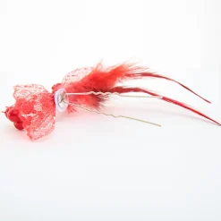 Flower Beaded Hair Pins- 2 Pack