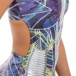 Galaxy Princess Zipper Front Leo