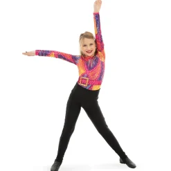 Glam Sequin Long Sleeve Leotard