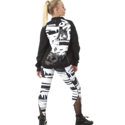 Graffiti Queen Merrow Mesh Panel Legging