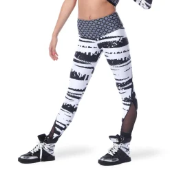 Graffiti Queen Merrow Mesh Panel Legging