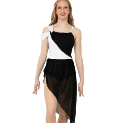 I'm Falling in Love Gathered Mesh Lyrical Dress