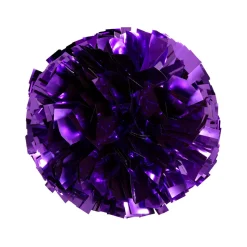 4 Inch Metallic Pom (Sold Individually)