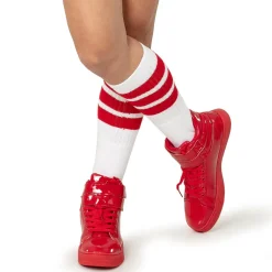 19 Inch Striped Tube Socks