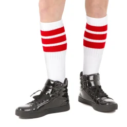 22 Inch Striped Tube Socks