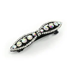 Iridescent Rhinestone Hair Clip
