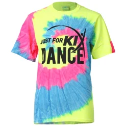 Just For Kix Short Sleeve Tie-Dye T-shirt