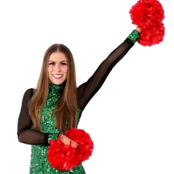 Just For Kix 4″ Vinyl Pom – High-Energy, Lightweight Cheer & Dance Pom (Sold Individually)