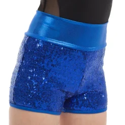 Kids Sequin High Waist Short