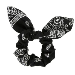 Knotted Bow Bandana Hair Scrunchie
