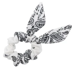 Knotted Bow Bandana Hair Scrunchie