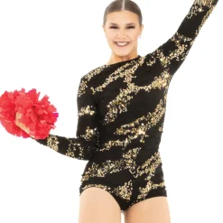 Lace Sequin Biketard