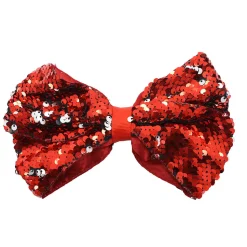 Large Sequin Hair Bow