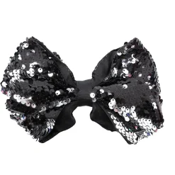 Large Sequin Hair Bow