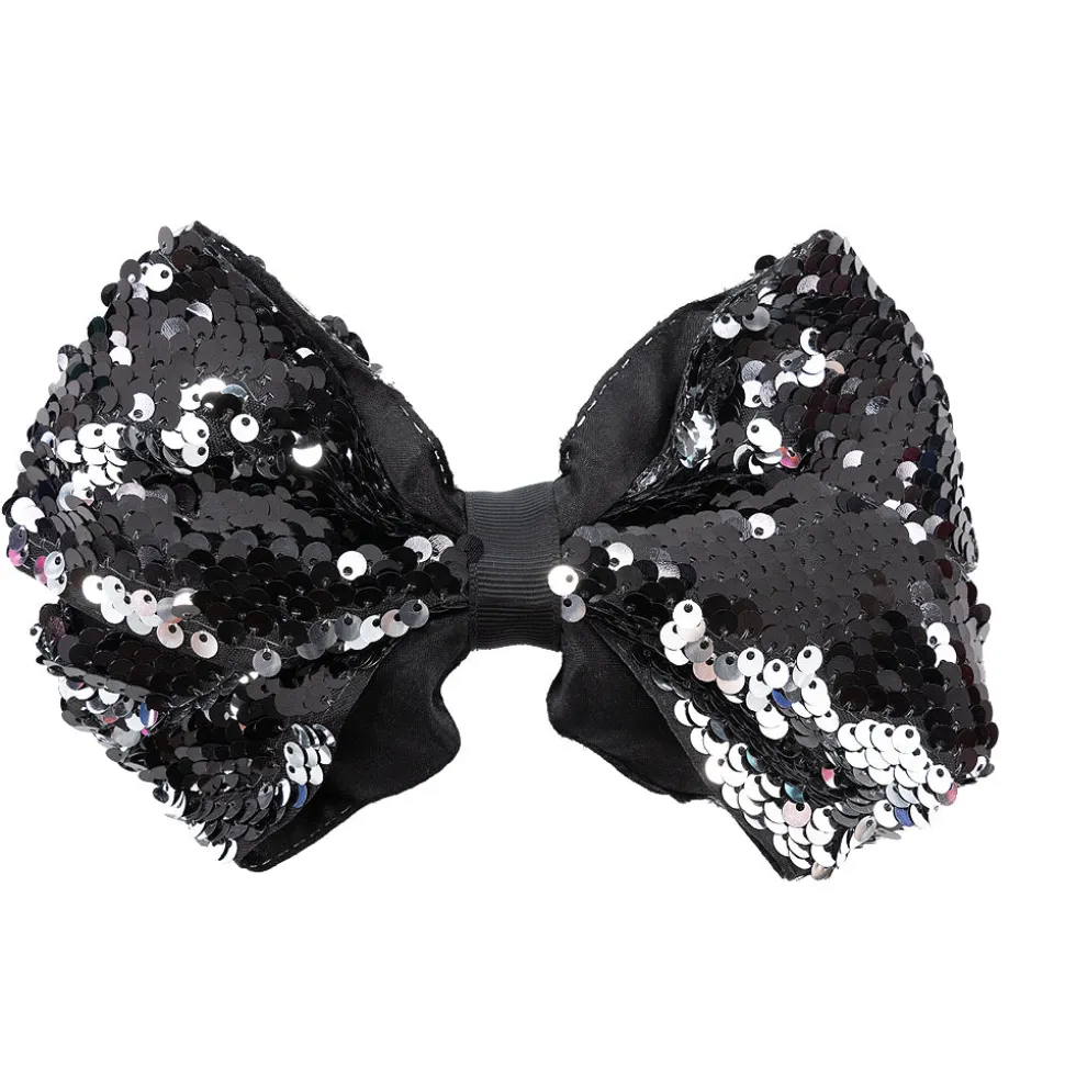 Large Sequin Hair Bow