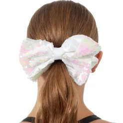 Large Sequin Hair Bow