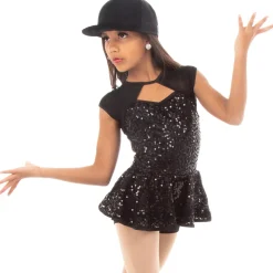 Leave You Alone Peplum Biketard