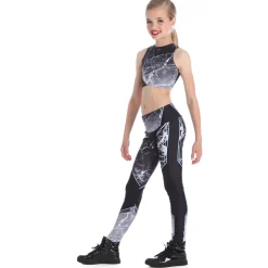 Marble Crop Top