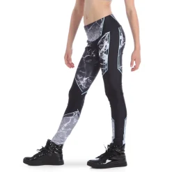 Marble Mid Rise Leggings
