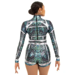 Matrix Snakeskin Foil Biketard
