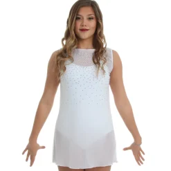 Mesh Rhinestone Dress