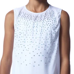 Mesh Rhinestone Dress