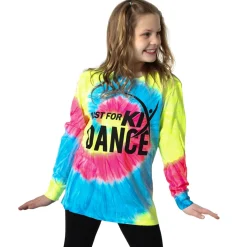 Neon Rainbow L/S Tye Dye JFK Dance