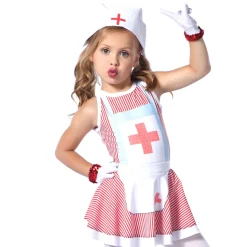 Nurse Sleeveless Biketard