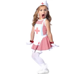 Nurse Sleeveless Biketard