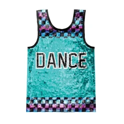 Ombre Checker Dance Sequin Jersey