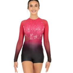 Ombre Cut Out Biketard