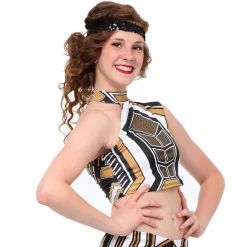 One Shoulder Crop Top -Egyptian